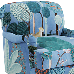 Дизайнерское классической формы на колесиках Trumann Armchair варинант исполнения - 3 | Loft Concept в Костроме