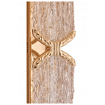 Бра прямоугольное с текстурным природным рисунком IceFlame варинант исполнения - 5 | Loft Concept в Костроме