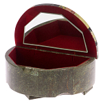 Шкатулка с зеркалом из натуральных камней Stone Casket варинант исполнения - 3 | Loft Concept в Костроме