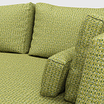 Мебельная ткань Шенилл светло-зеленый цвет 142 см T4-51 варинант исполнения - 12 | Loft Concept в Костроме