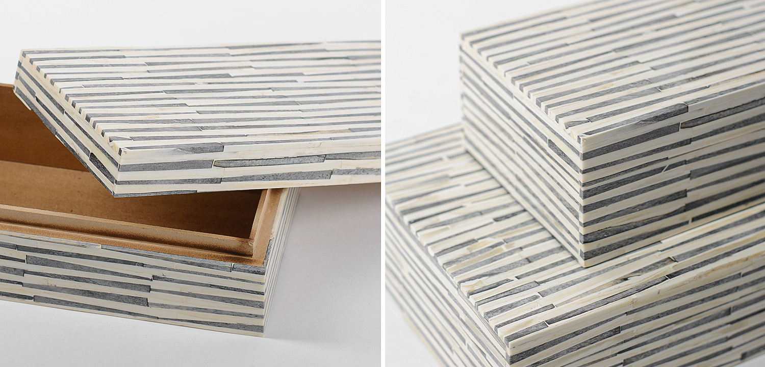 Комплект шкатулок Parvin Bone Inlay Комплект шкатулок Parvin Bone Inlay - Loft-Concept в Костроме