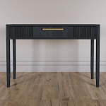 Элегантная Консоль Primo с выдвижным ящиком Черный дуб варинант исполнения - 1 | Loft Concept в Костроме