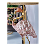 Настольная лампа с абажуром Розовый Фламинго Porcelain Flamingo Lamp варинант исполнения - 3 | Loft Concept в Костроме