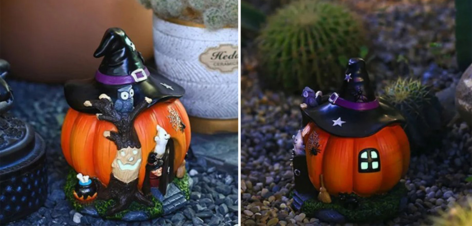 Статуэтка Pumpkin House Witch Статуэтка Pumpkin House Witch - Loft-Concept в Костроме