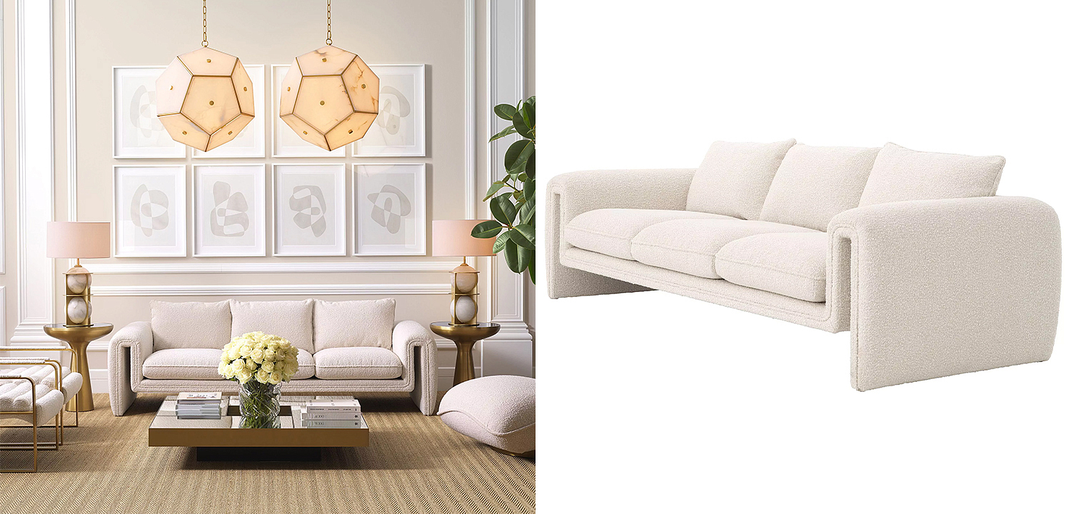 Диван Eichholtz Sofa Tondo Диван Eichholtz Sofa Tondo - Loft-Concept в Костроме
