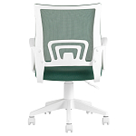 Офисное кресло с основанием из белого пластика Desk chairs Green варинант исполнения - 4 | Loft Concept в Костроме