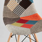 Стул с обивкой в технике пэчворк DSW варинант исполнения - 7 | Loft Concept в Костроме