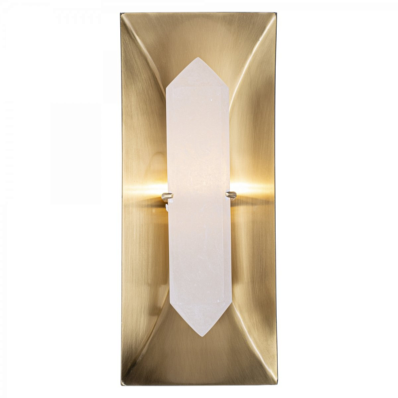 Бра HALCYON Rectangle Sconce Латунь Бра HALCYON Rectangle Sconce Латунь в Костроме | Loft Concept