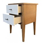 Тумба прикроватная с 2-мя ящиками Tasteful Furniture Light варинант исполнения - 2 | Loft Concept в Костроме