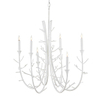 Люстра белая в виде веток White Natural Lines варинант исполнения - 4 | Loft Concept в Костроме