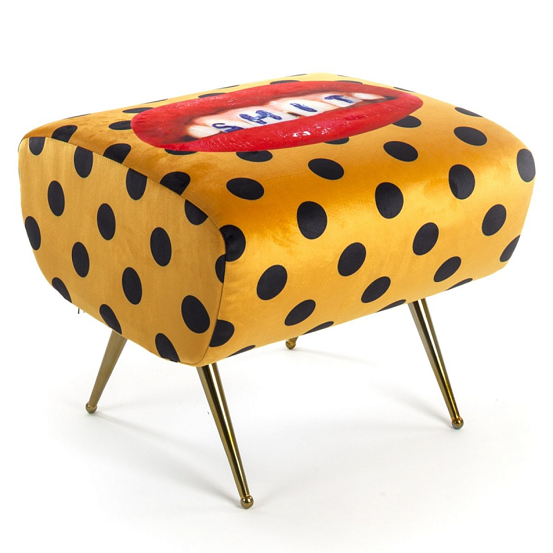 Оттоманка Seletti Pouf Shit Желтый Латунь Оттоманка Seletti Pouf Shit Желтый Латунь в Костроме | Loft Concept
