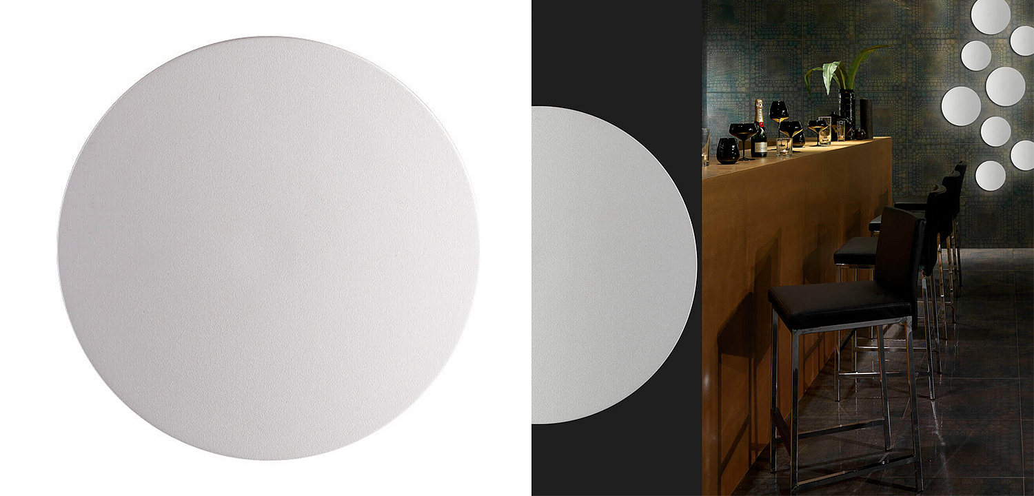 Бра Disco Piatto White Sconce Бра Disco Piatto White Sconce - Loft-Concept в Костроме