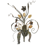 Бра с цветами и листьями Paradise Bush варинант исполнения - 2 | Loft Concept в Костроме