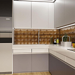 Гипсовая 3D панель с принтографией PM-38 варинант исполнения - 1 | Loft Concept в Костроме