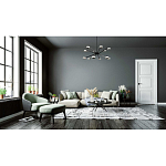 Люстра черного цвета на штанге Noir Supernova варинант исполнения - 3 | Loft Concept в Костроме