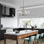  Люстра с прозрачными рифлеными цилиндрическими плафонами Kichler варинант исполнения - 26 | Loft Concept в Костроме