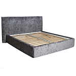 Кровать двуспальная серая с подъемным механизмом  Selecting the Best варинант исполнения - 1 | Loft Concept в Костроме