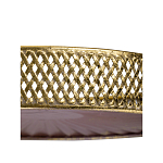 Поднос железный Gold Mesh варинант исполнения - 4 | Loft Concept в Костроме