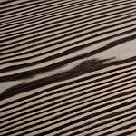 Стол барный круглый высокий с полосатым узором Zebroids варинант исполнения - 3 | Loft Concept в Костроме