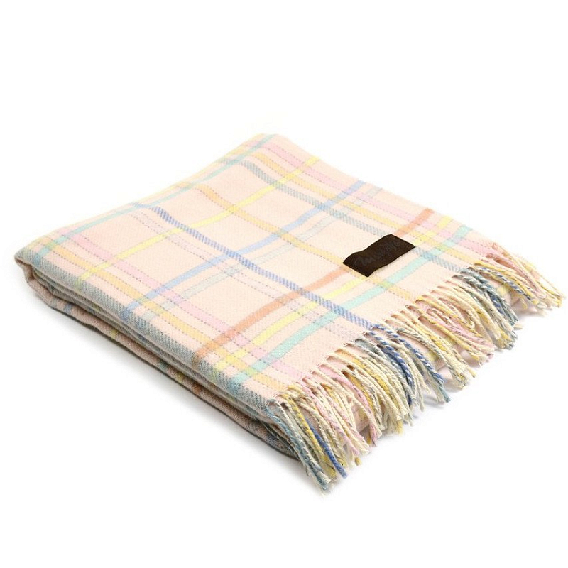 Плед DOLCEZZA T/L 0002 Marzotto Кремовый в Костроме | Loft Concept 