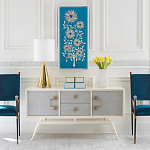 Панно Голубое дерево с глазами бисер TREE OF EYES BEADED ART варинант исполнения - 2 | Loft Concept в Костроме