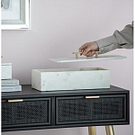 Шкатулка из белого мрамора Save Time варинант исполнения - 4 | Loft Concept в Костроме