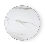 Столик журнальный круглый на черном металлическом основании Сharacter варинант исполнения - 1 | Loft Concept в Костроме