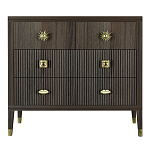 Бельевой Комод с 4 ящиками Elsa Dreams Walnut варинант исполнения - 6 | Loft Concept в Костроме