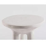 Дизайнерский журнальный стол белый на 3-х ножках в виде ступней African table варинант исполнения - 1 | Loft Concept в Костроме