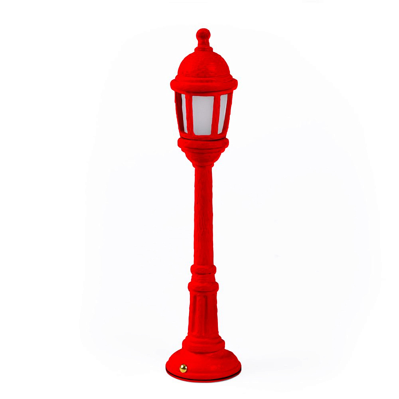 Настольная лампа Seletti Street Lamp Dining Red Красный Настольная лампа Seletti Street Lamp Dining Red Красный в Костроме | Loft Concept