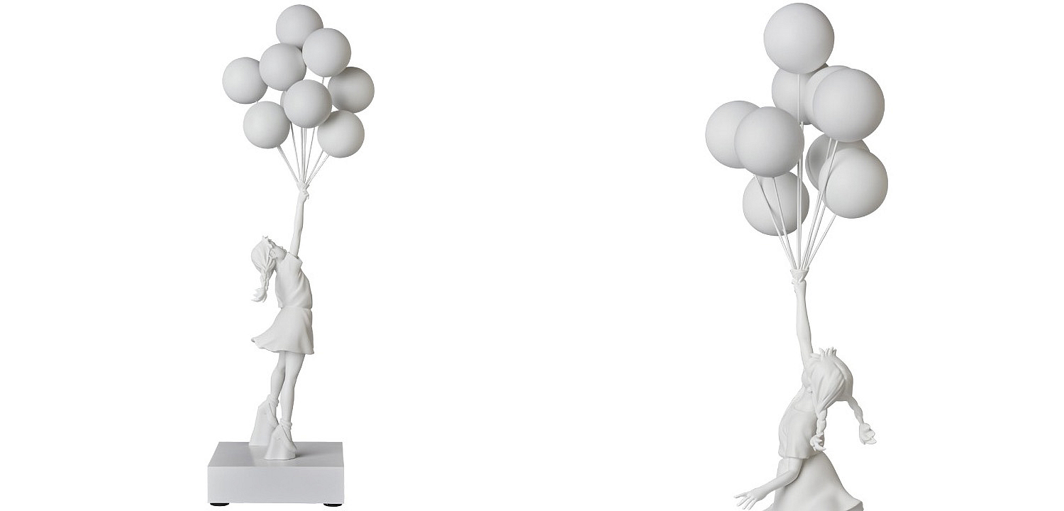 Статуэтка Flying Balloons Girl white Статуэтка Flying Balloons Girl white - Loft-Concept в Костроме