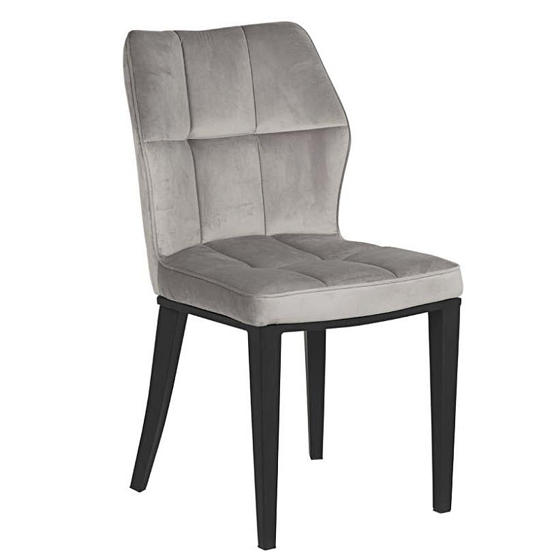 Стул Deffo Chair Серый Черный Стул Deffo Chair Серый Черный в Костроме | Loft Concept