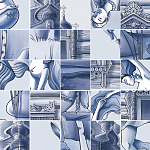 Плитка с рисунком Второй сон варинант исполнения - 2 | Loft Concept в Костроме