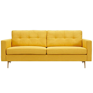 Диван Papaya Yellow Greta Sofa Диван желтая шерсть