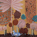 Мебельная ткань Oasis Terracotta Велюр  варинант исполнения - 1 | Loft Concept в Костроме