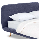 Кровать с мягким изголовьем Palmer Bed варинант исполнения - 12 | Loft Concept в Костроме