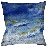 Подушка декоративная морской принт Impressionism in Art варинант исполнения - 1 | Loft Concept в Костроме