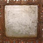 Декоративная винтажная печка из глины с инкрустацией Rarity варинант исполнения - 2 | Loft Concept в Костроме