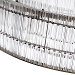 Подвесная люстра в форме круга Light Source Antique Nickel варинант исполнения - 2 | Loft Concept в Костроме