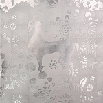 Обои ручная роспись в стиле Арт-деко Rateau Bas Relief on Tarnished Silver gilded paper варинант исполнения - 1 | Loft Concept в Костроме