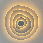 Потолочная люстра круглая многослойная Multilayering варинант исполнения - 9 | Loft Concept в Костроме