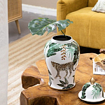 Ваза из фарфора с ручной росписью Leopard Collection  варинант исполнения - 7 | Loft Concept в Костроме