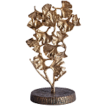 Статуэтка Metal Flowers Вrass Gold варинант исполнения - 1 | Loft Concept в Костроме