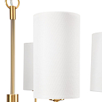 Люстра с белыми плафонами в форме цилиндра и металлическим основанием Nicoleta варинант исполнения - 2 | Loft Concept в Костроме