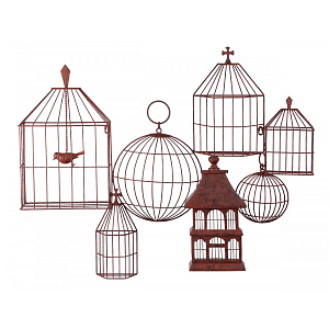 Аксессуар на стену Wall decor Bird Cages