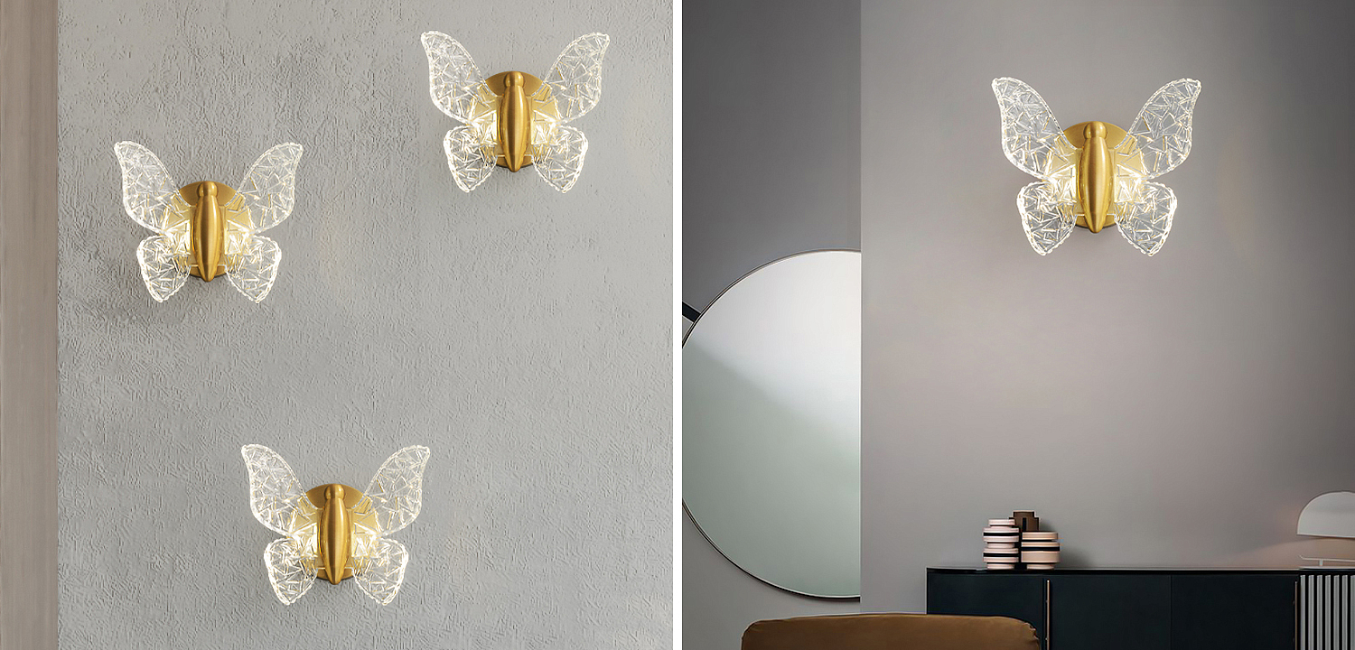 Бра Butterfly Wall Lamp Н Бра Butterfly Wall Lamp Н - Loft-Concept в Костроме