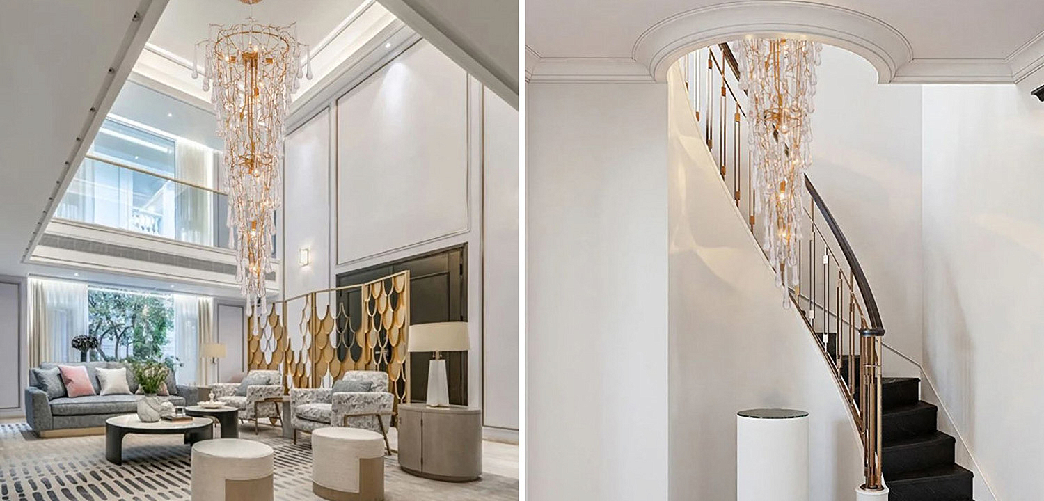 Люстра Waterfall Chandelier Crystal Drops Люстра Waterfall Chandelier Crystal Drops - Loft-Concept в Костроме