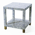 Тумба Прикроватная Snartoon Bone Inlay Bedside Cabinet варинант исполнения - 1 | Loft Concept в Костроме