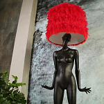 Лампа MANNEQUIN LAMP с абажуром модельный позинг варинант исполнения - 6 | Loft Concept в Костроме