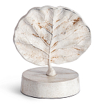 Статуэтка белая Metal Flowers Аntique Рlating варинант исполнения - 2 | Loft Concept в Костроме